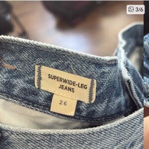 Madewell Super Wide Leg Jeans